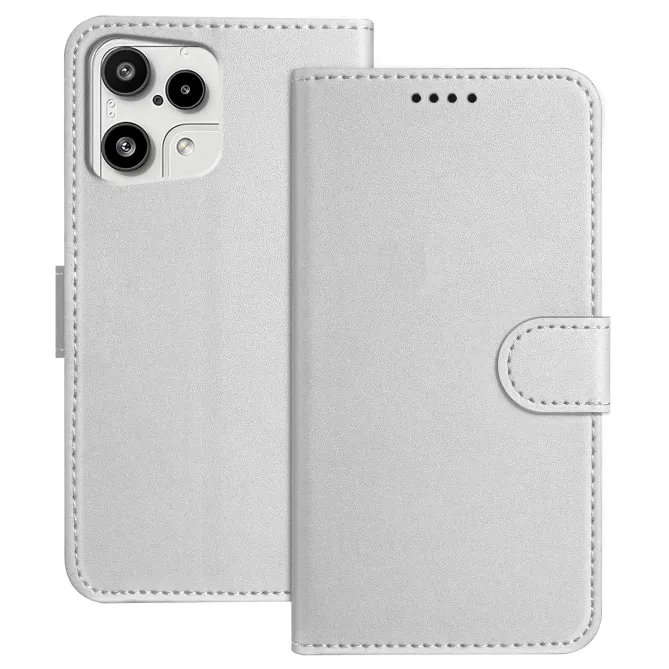 Housse Nothing Phone (3a) Lite Effet Cuir avec Coutures Apparentes