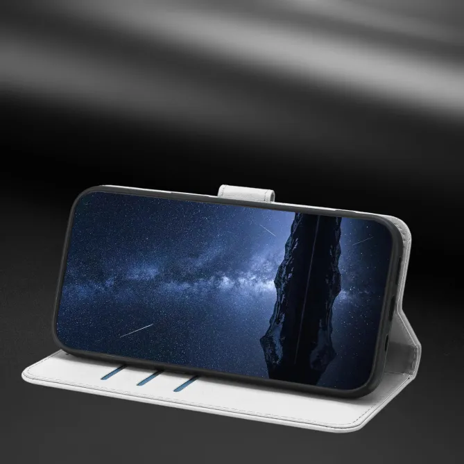 Housse Nothing Phone (3a) Lite Effet Cuir avec Coutures Apparentes