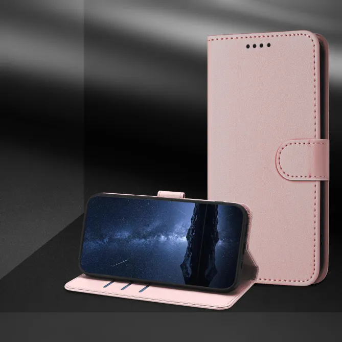 Housse Nothing Phone (3a) Lite Effet Cuir avec Coutures Apparentes