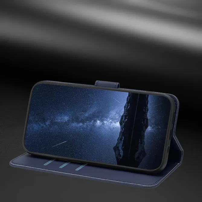 Housse Nothing Phone (3a) Lite Effet Cuir avec Coutures Apparentes