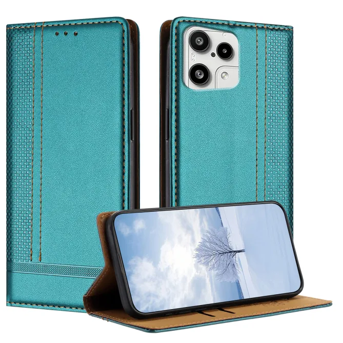 Flip Cover Nothing Phone (3a) Lite Lignes Structurées avec Porte-Cartes