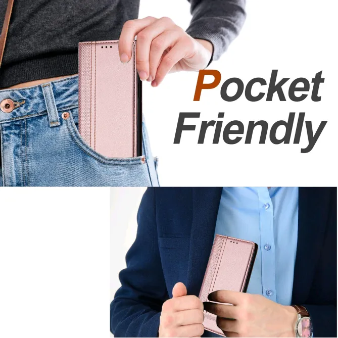 Flip Cover Nothing Phone (3a) Lite Lignes Structurées avec Porte-Cartes