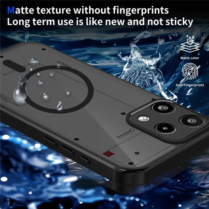 Coque Nothing Phone (3a) Lite Revêtement Mat Magnétique