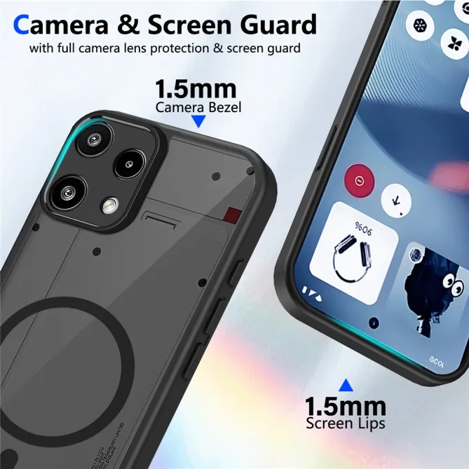 Coque Nothing Phone (3a) Lite Revêtement Mat Magnétique