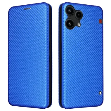 Flip Cover Nothing Phone (3a) Lite Simili Cuir Style Fibre de Carbone