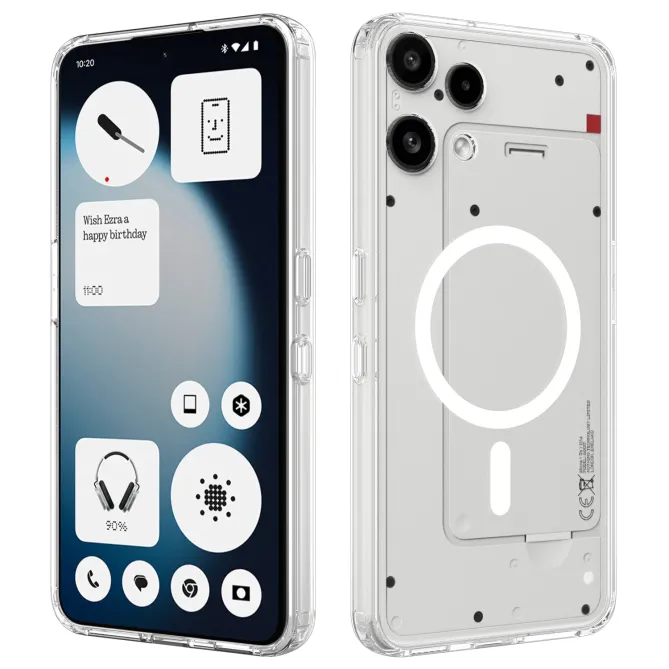 Coque Nothing Phone (3a) Lite Transparente Magnétique Antichoc