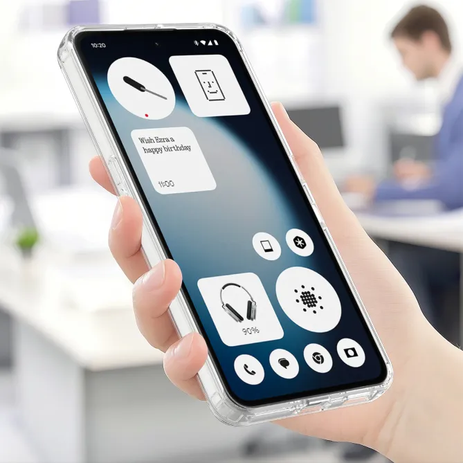 Coque Nothing Phone (3a) Lite Transparente Magnétique Antichoc