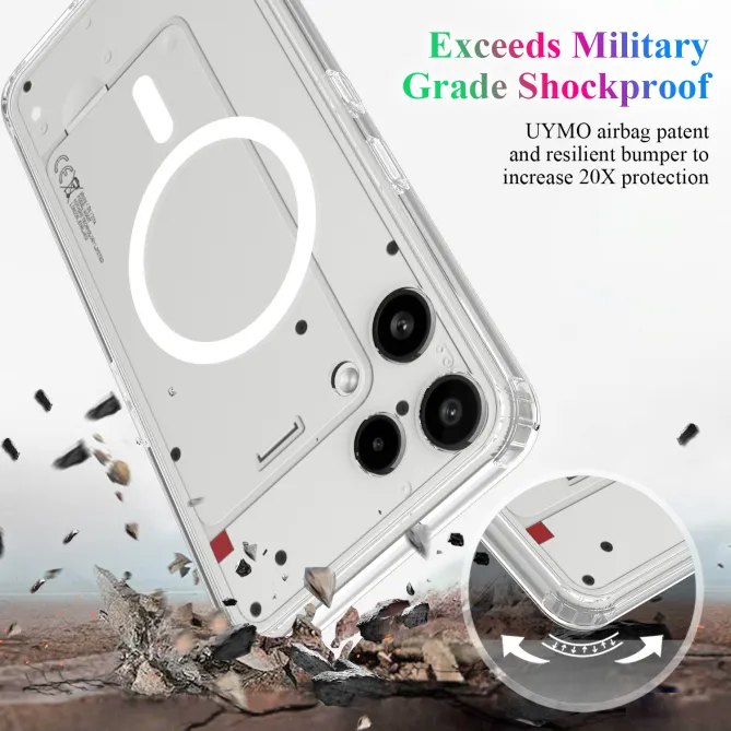 Coque Nothing Phone (3a) Lite Transparente Magnétique Antichoc