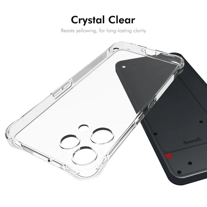 Coque Nothing Phone (3a) Lite Transparente Antichoc avec Coins Renforcés