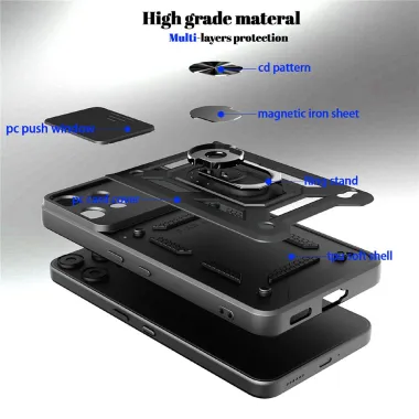 Coque Nothing Phone (3a) Lite TPU Béquille Protection