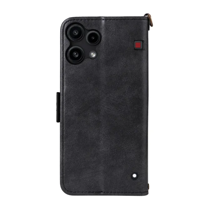 Housse Nothing Phone (3a) Lite Portefeuille avec Bandoulière et Poche Frontale