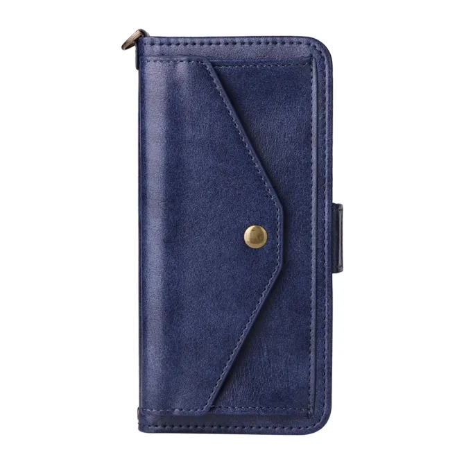 Housse Nothing Phone (3a) Lite Portefeuille avec Bandoulière et Poche Frontale