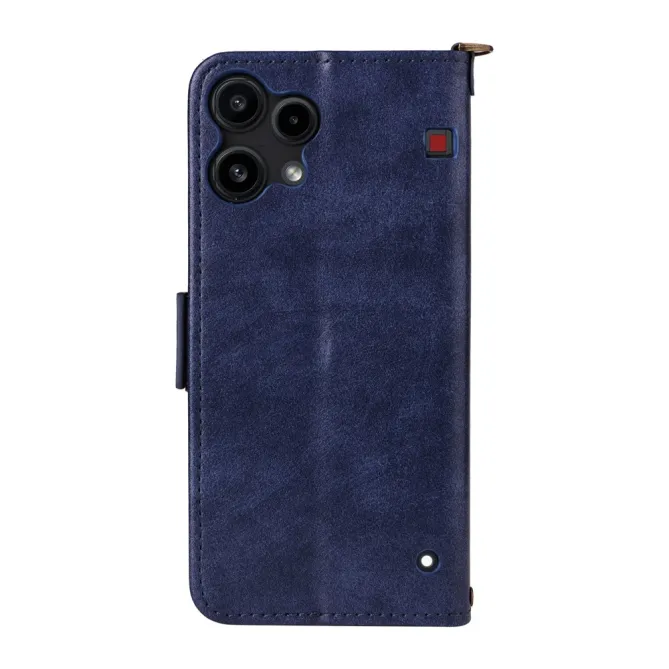 Housse Nothing Phone (3a) Lite Portefeuille avec Bandoulière et Poche Frontale