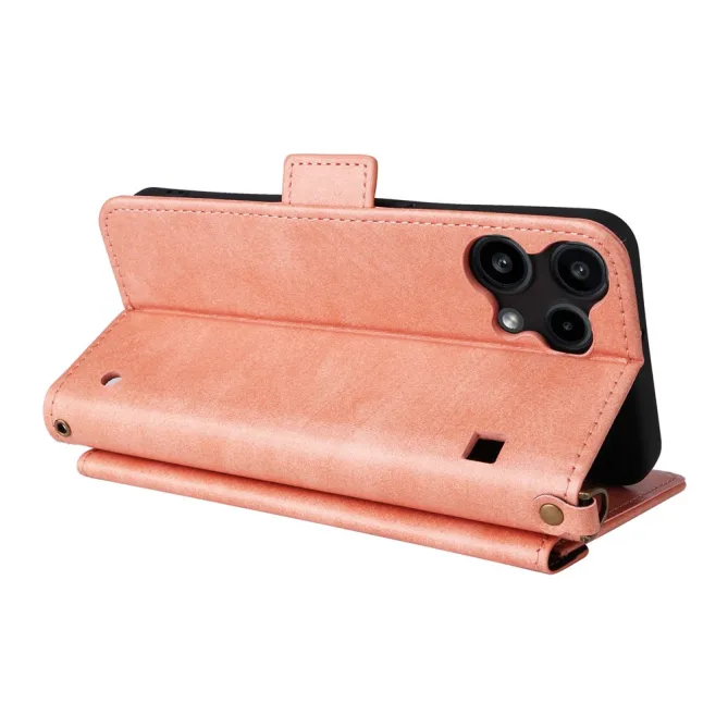 Housse Nothing Phone (3a) Lite Portefeuille avec Bandoulière et Poche Frontale