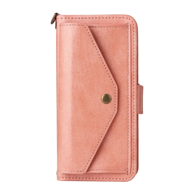 Housse Nothing Phone (3a) Lite Portefeuille avec Bandoulière et Poche Frontale