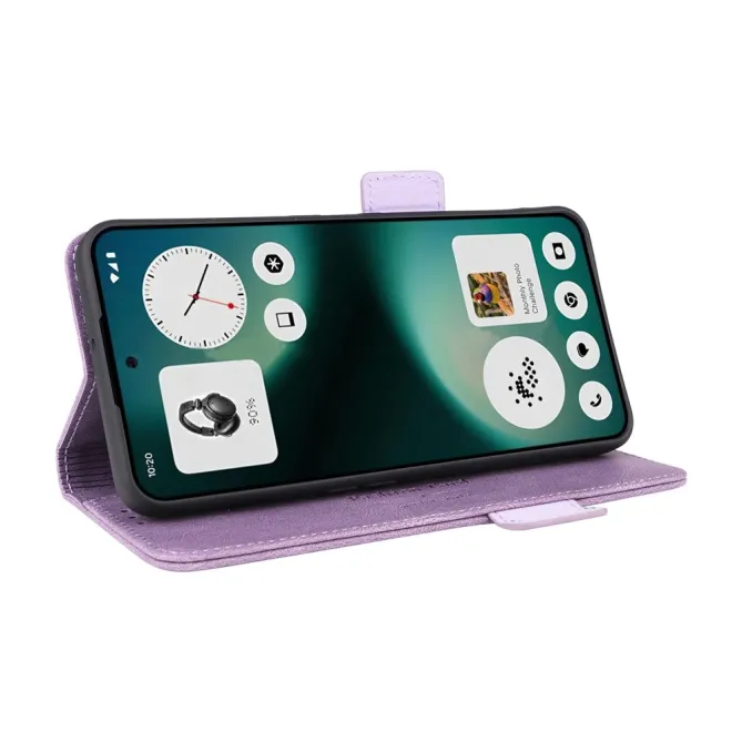 Housse Nothing Phone (3a) Lite Portefeuille avec Bijou de Finition