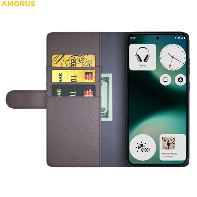 Housse Nothing Phone (3a) Lite Cuir Premium
