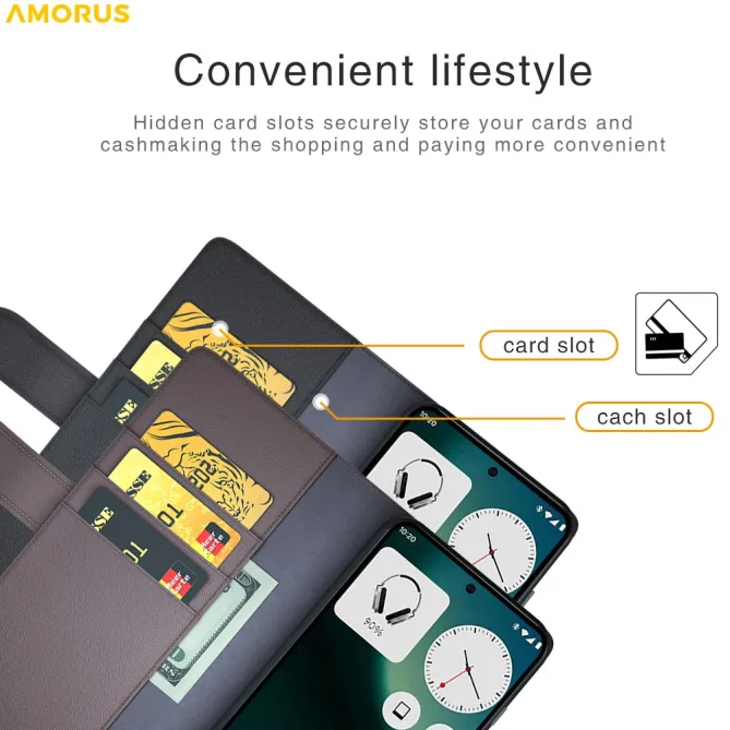 Housse Nothing Phone (3a) Lite Cuir Premium