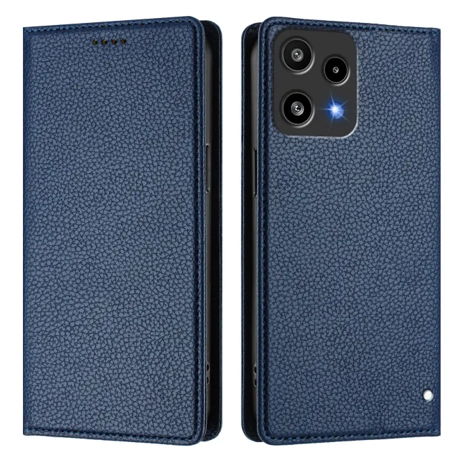 Flip Cover Nothing Phone (3a) Lite Portefeuille RFID Effet Cuir Litchi