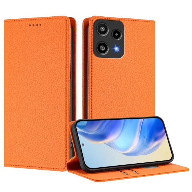 Flip Cover Nothing Phone (3a) Lite Portefeuille RFID Effet Cuir Litchi