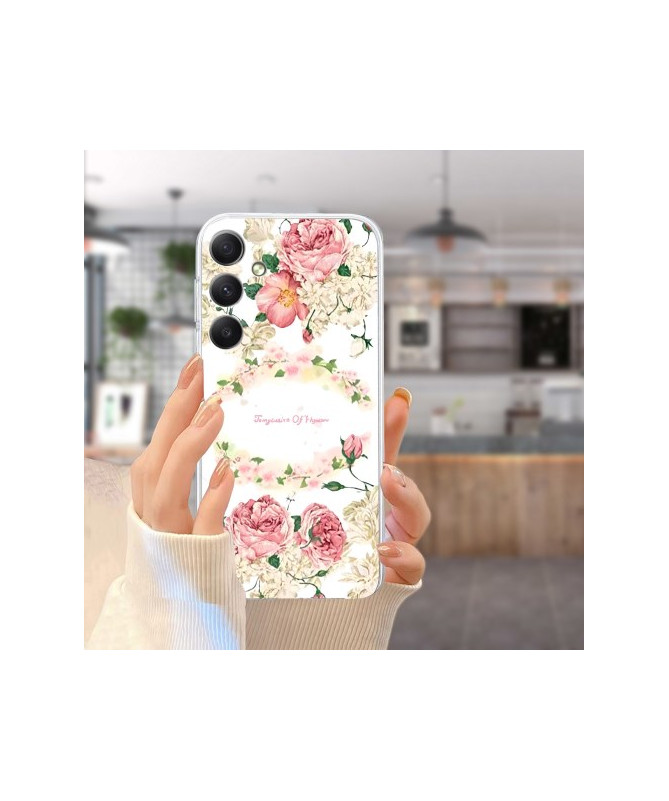 Coque Samsung Galaxy A05s Floral Vintage