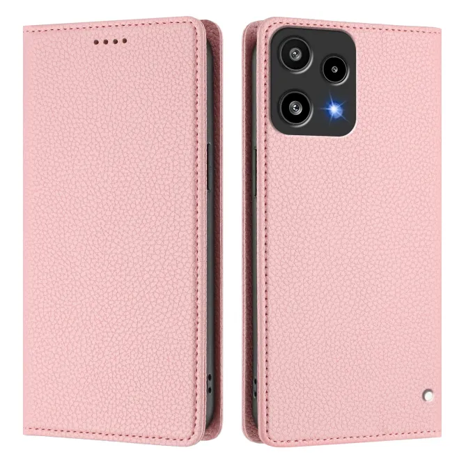 Flip Cover Nothing Phone (3a) Lite Portefeuille RFID Effet Cuir Litchi