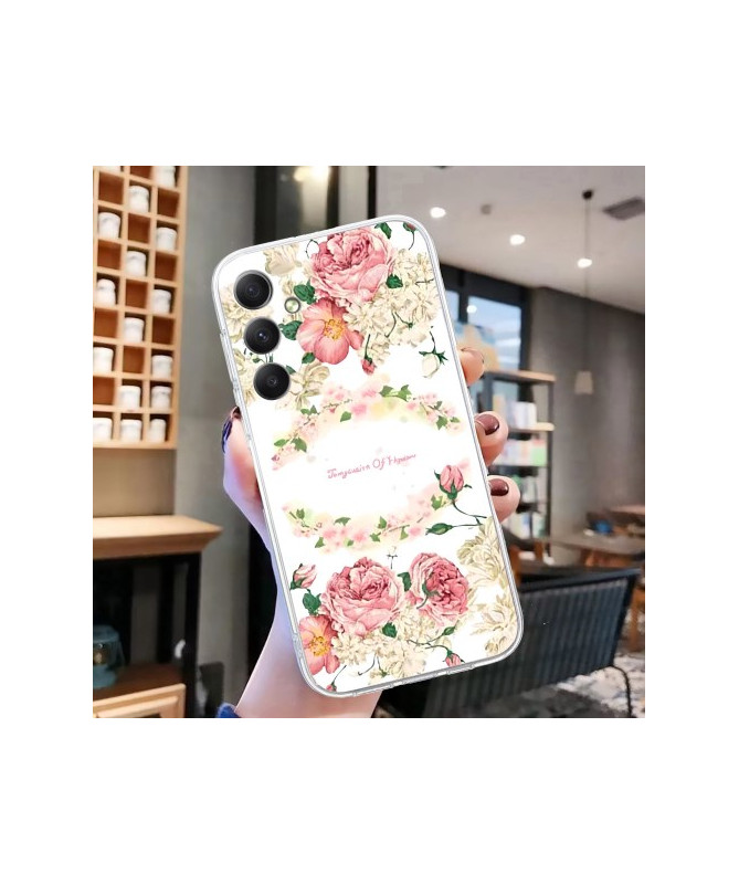 Coque Samsung Galaxy A05s Floral Vintage