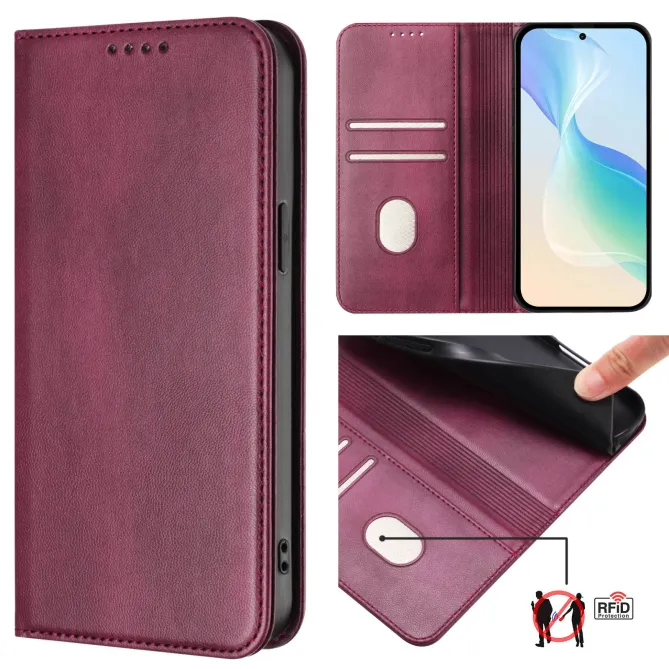 Flip Cover Nothing Phone (3a) Lite Portefeuille RFID Effet Cuir Vintage