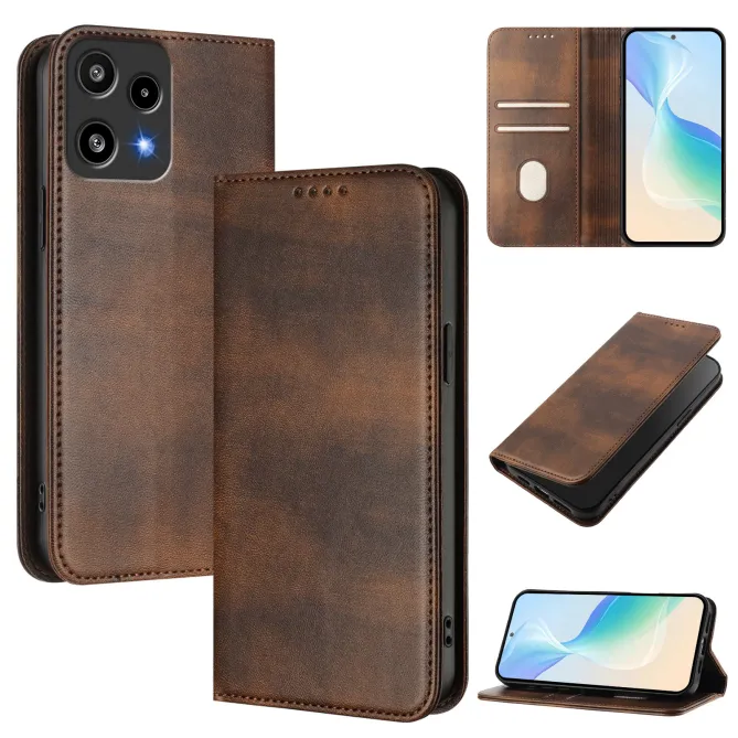 Flip Cover Nothing Phone (3a) Lite Portefeuille RFID Effet Cuir Vintage