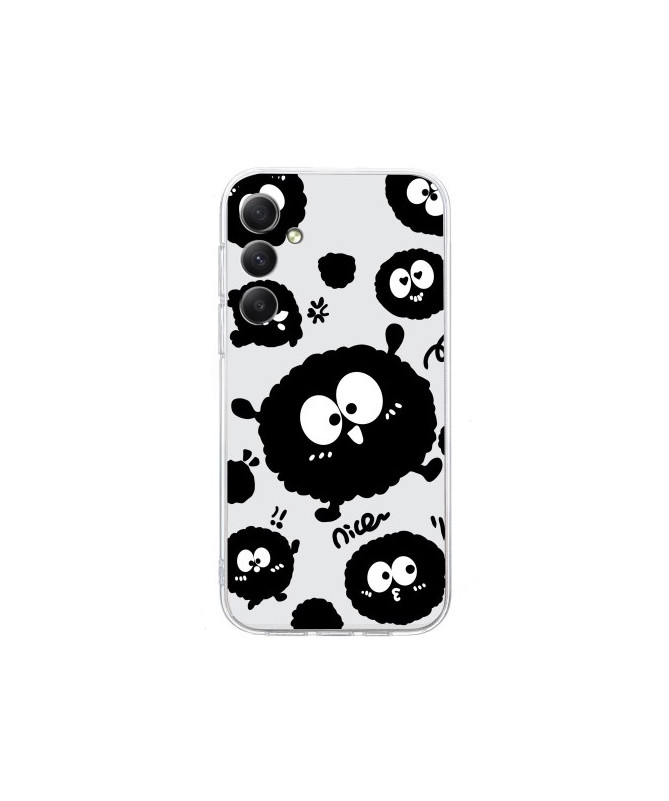 Coque Samsung Galaxy A05s Motif Moutons Noirs