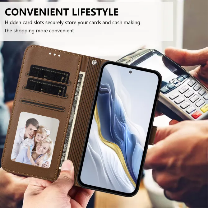 Housse Nothing Phone (3a) Lite Portefeuille Classique avec Dragonne