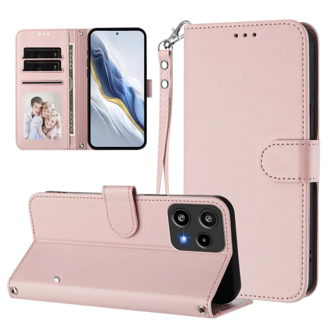 Housse Nothing Phone (3a) Lite Portefeuille Classique avec Dragonne