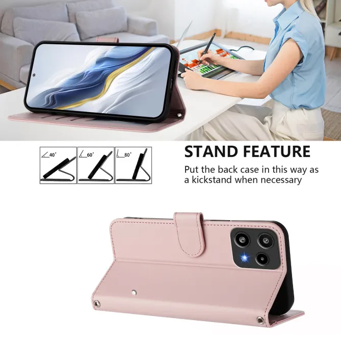 Housse Nothing Phone (3a) Lite Portefeuille Classique avec Dragonne