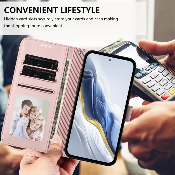 Housse Nothing Phone (3a) Lite Portefeuille Classique avec Dragonne