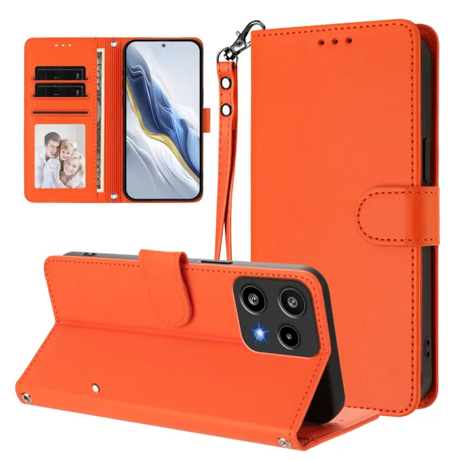 Housse Nothing Phone (3a) Lite Portefeuille Classique avec Dragonne