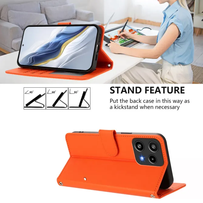 Housse Nothing Phone (3a) Lite Portefeuille Classique avec Dragonne