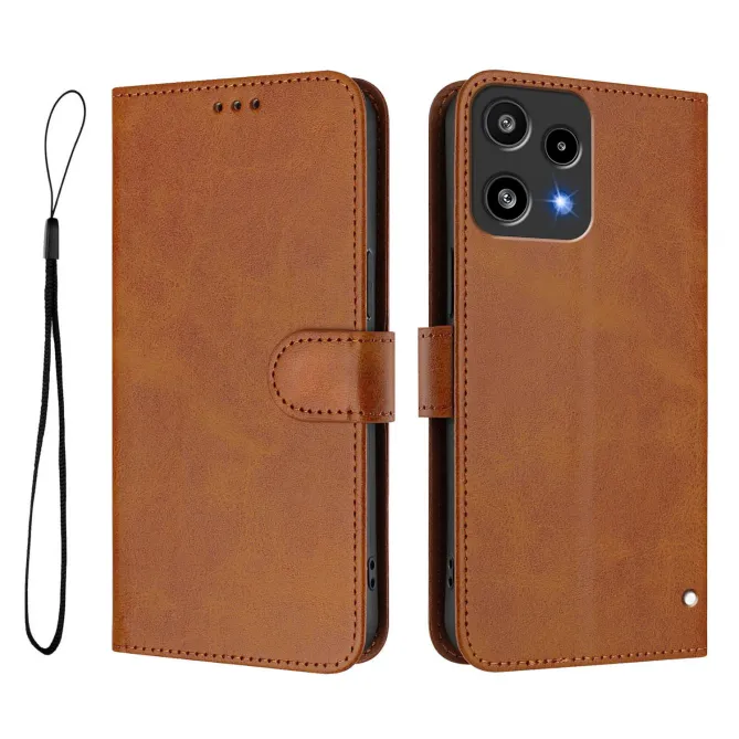 Housse Nothing Phone (3a) Lite Portefeuille RFID Effet Cuir Grainé