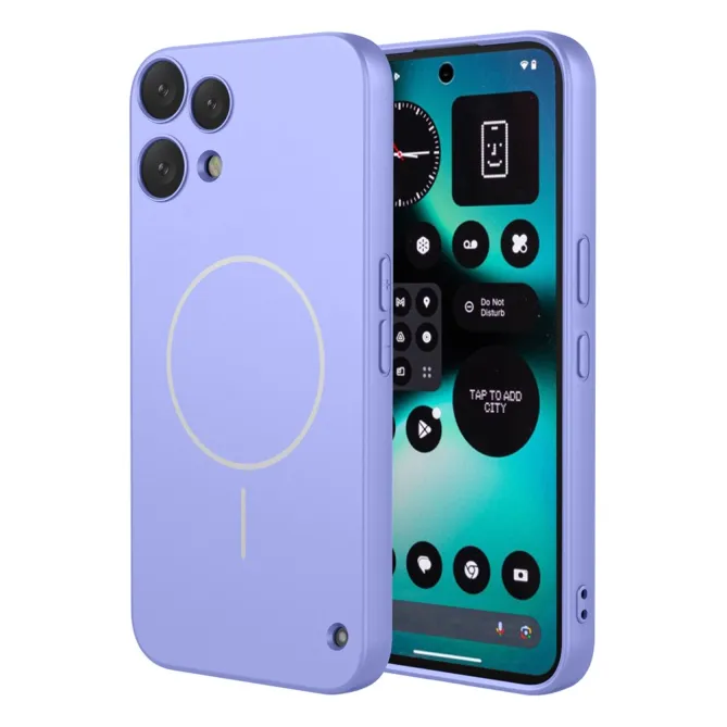 Coque Nothing Phone (3a) Lite Magnétique Effet Silicone Soft-Touch