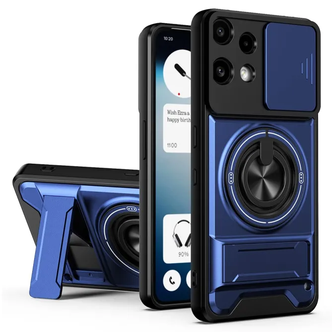 Coque Nothing Phone (3a) Lite Armor Case avec cache objectif et support