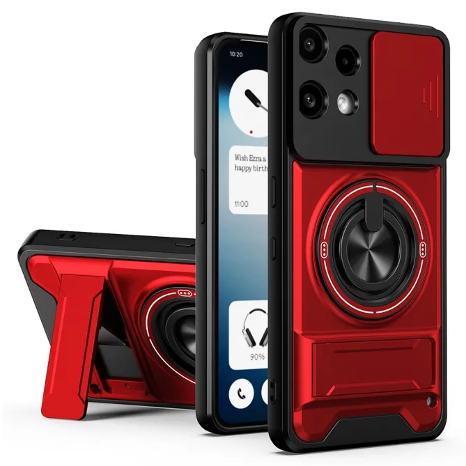 Coque Nothing Phone (3a) Lite Armor Case avec cache objectif et support