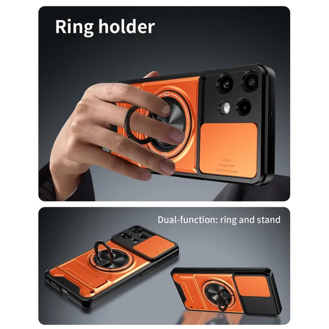 Coque Nothing Phone (3a) Lite Armor Case avec cache objectif et support