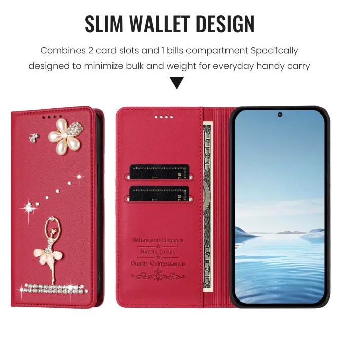 Housse Nothing Phone (3a) Lite Portefeuille Danseuse Étoile