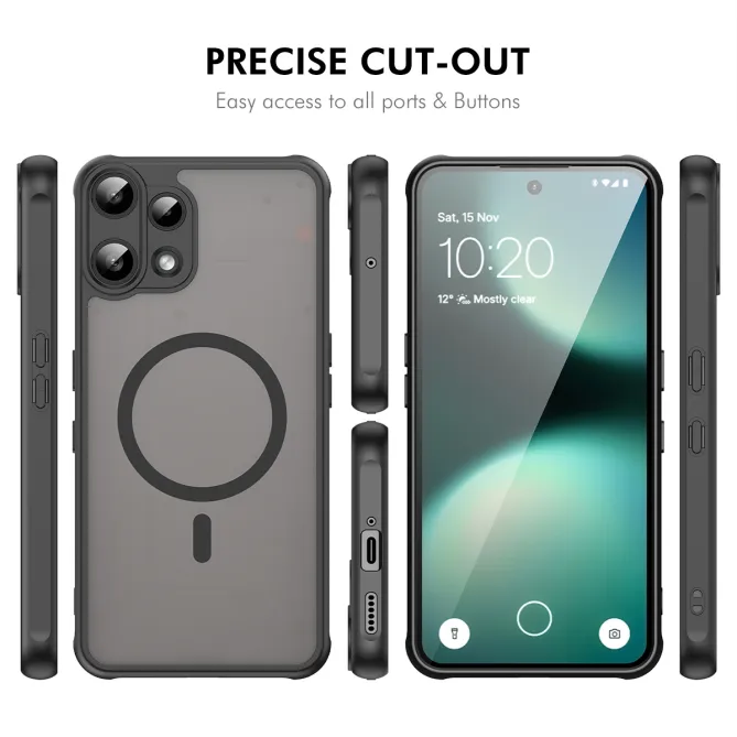 Pack Protection Nothing Phone (3a) Lite 5G Coque Magnétique et Verre Trempé 9H