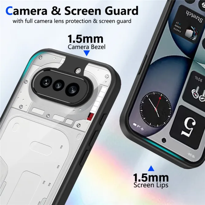 Coque Nothing Phone (4a) Hybride Mate Dos Transparent