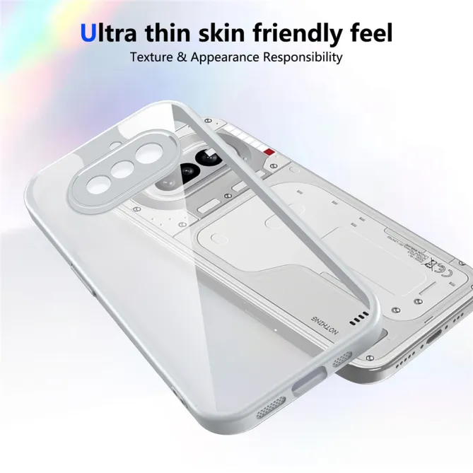 Coque Nothing Phone (4a) Hybride Mate Dos Transparent