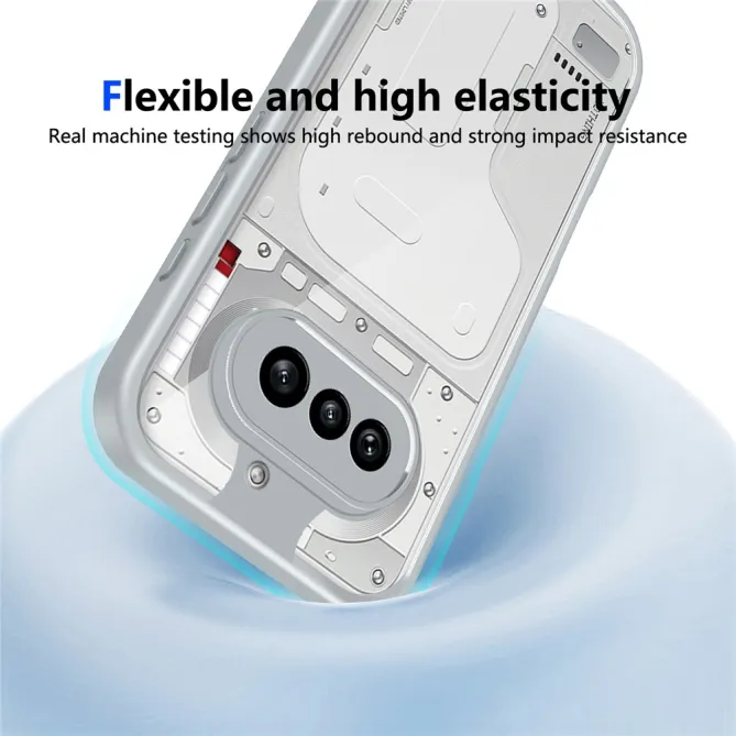 Coque Nothing Phone (4a) Hybride Mate Dos Transparent