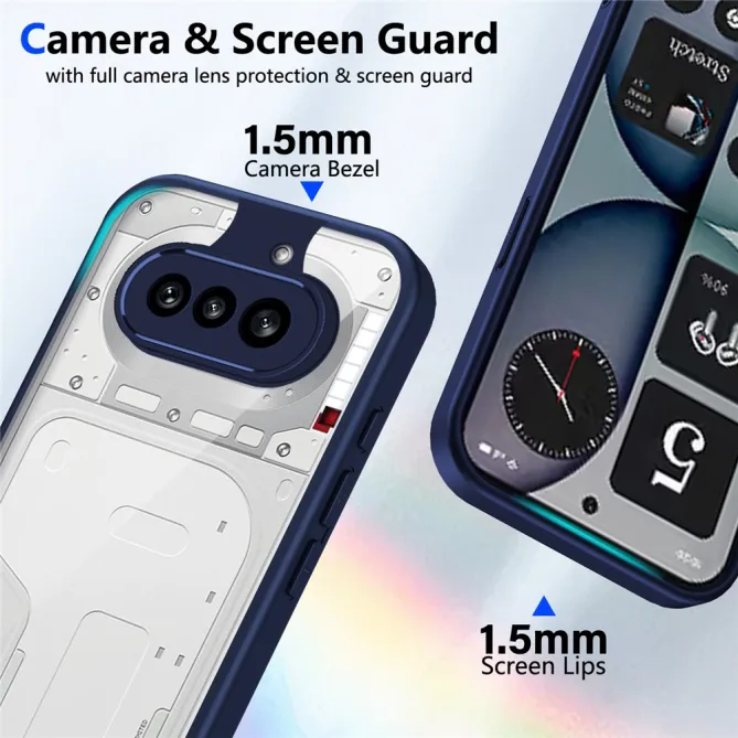 Coque Nothing Phone (4a) Hybride Mate Dos Transparent