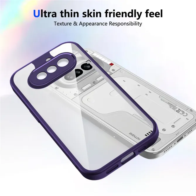 Coque Nothing Phone (4a) Hybride Mate Dos Transparent