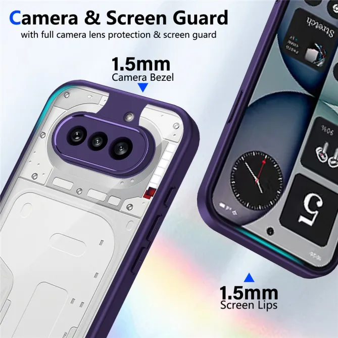 Coque Nothing Phone (4a) Hybride Mate Dos Transparent