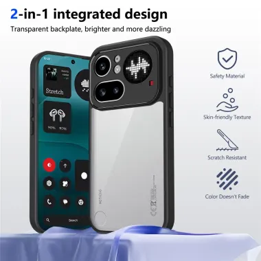 Coque Nothing Phone (4a) Pro Hybride Mate Dos Transparent